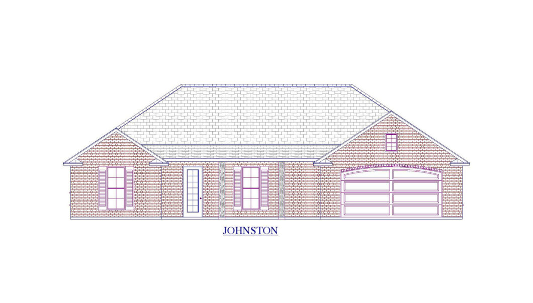 Johnston Floor Plan - Abshire Building Group