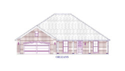 Orleans Floor Plan - Abshire Building Group