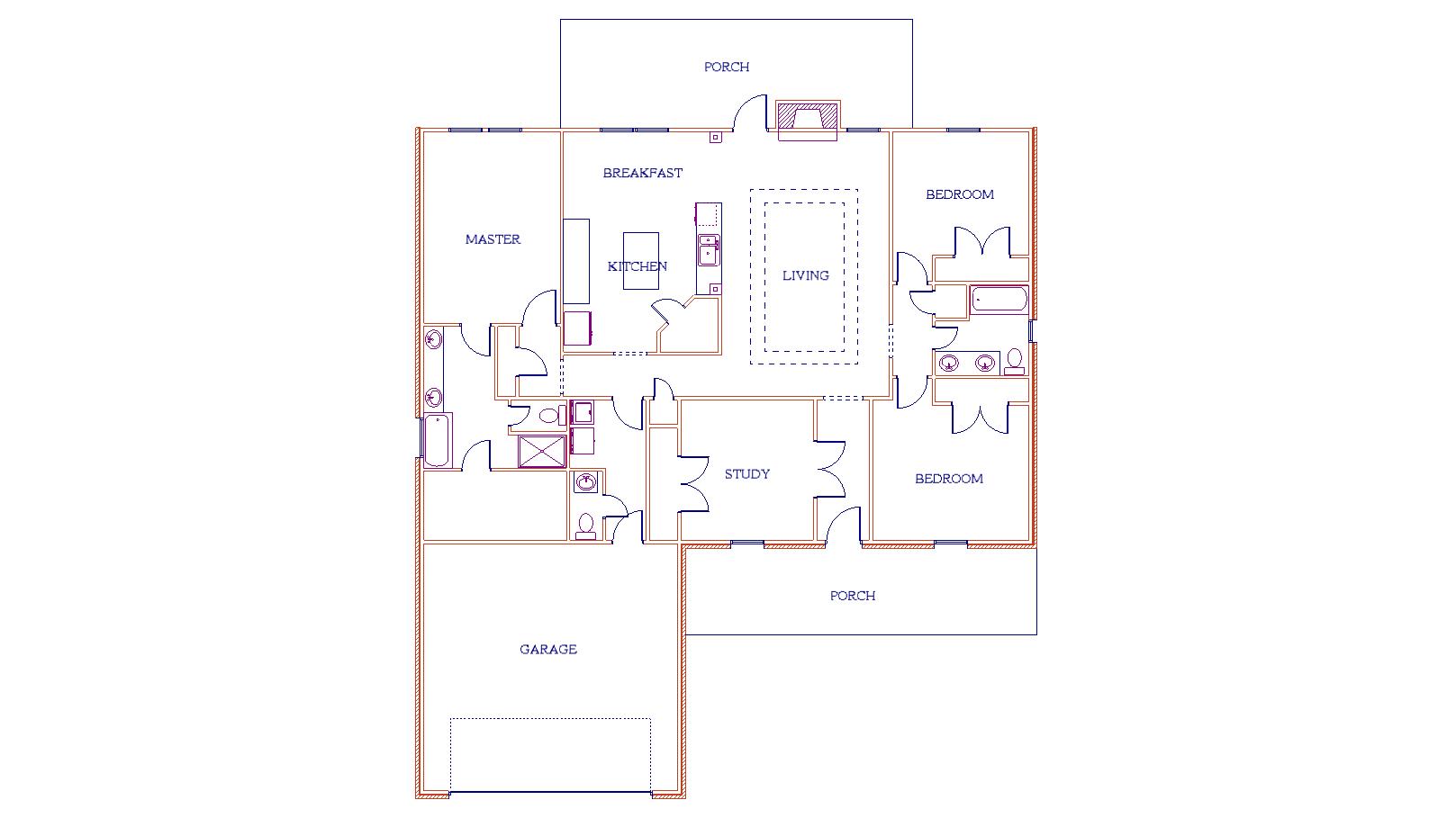 Orleans Floor Plan Abshire Building Group