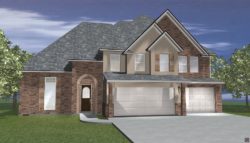 The Patsy 3D Rendered Elevation Front View of Home