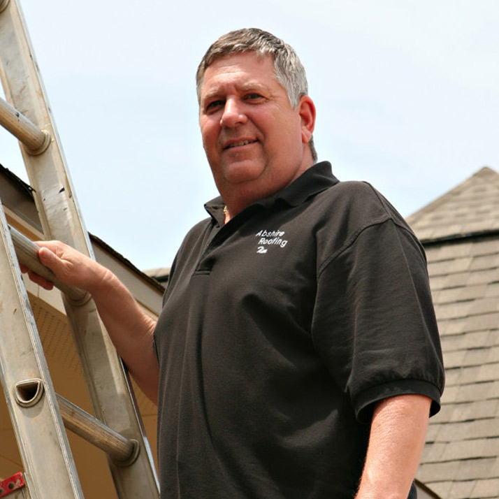 Abshire Building Group Tim Installs Roof