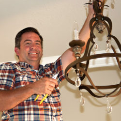 Marc Colburn Electrician Wiring Hanging Lights