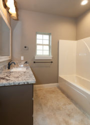 The Cora Modern Acadian Style Home Bathroom View 2
