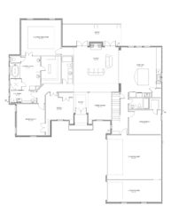 The Davidson Two Story Home First Floor Plan