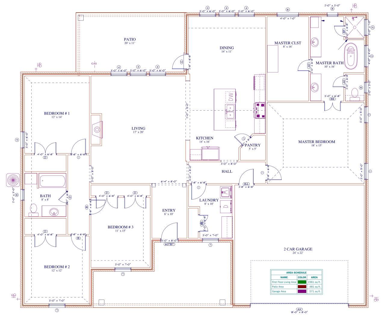 330 Hidden Grove Floorplan new home lumberton texas home layout