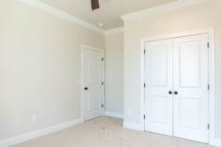 470 hidden grove court spec built home lumberton texas bedroom with tan carpet off white walls