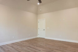 470 hidden grove court spec built home lumberton texas master bedroom light brown flooring off white walls white trim